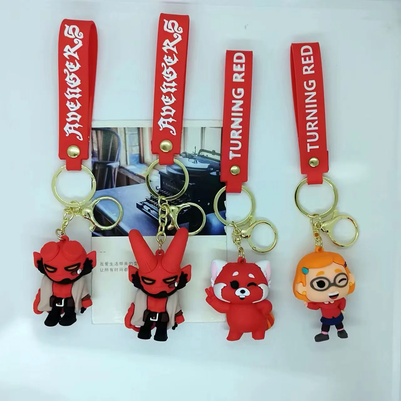 

Cross Border Creative Cartoon Hell Baron Keychain Bag Car Keychain Accessories Gift Personalized Gifts Y2k Fashion Kawaii Cute