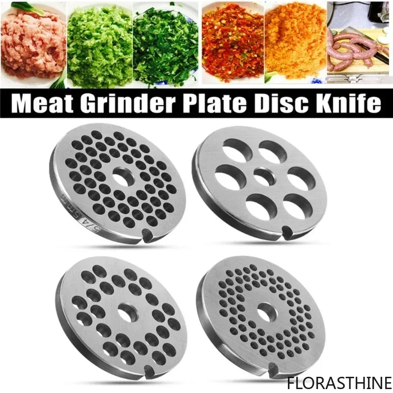 3/4.5/6/12mm Hole for Type 5# Meat Grinder Choice Stainless Meat Steel Grinder Disc P15F