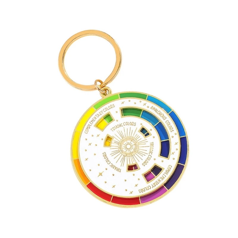 Eye Catching Designs Colorful Sturdy Alloy Car Keyring for Personalize Styles Expression and Key Holder Management