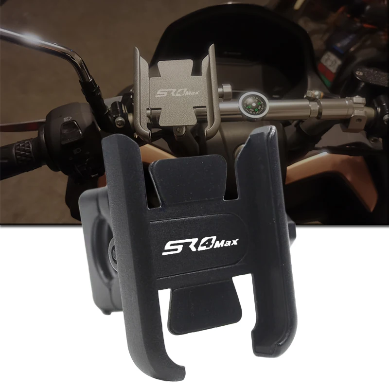 For Loncin VOGE SR4 MAX SR4MAX 2023 New High Quality Motorcycle alloy Mobile Phone Bracket GPS Stand Holde