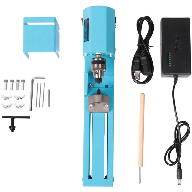 

ABFI Miniature Round Beads Machine Diy Woodworking Lathe Woodworking Buddha Pearl Lathe Machinery