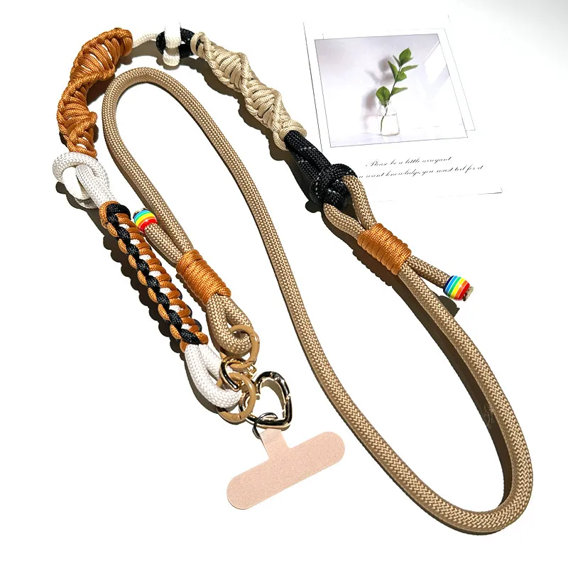 Handmade Mobile Phone Lanyard Advanced Crossbody Shoulder Adjustable Outdoor Universal Hang Rope Anti-Lost Bag Camera Strap