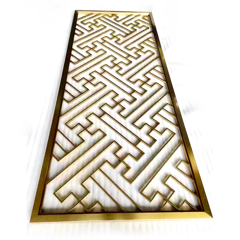 Metal Living Room Divider Partition Wall Divider Partition Panel Separator Screen & Room Divider for Living Room Home