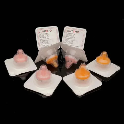 Imagen 2 del producto 10 unids/lote filtro tipo aguja estéril de nailon/PES/PTFE de laboratorio 13mm 25mm 33mm 0.22um/0.45um filtro de jeringa de membrana Millipore