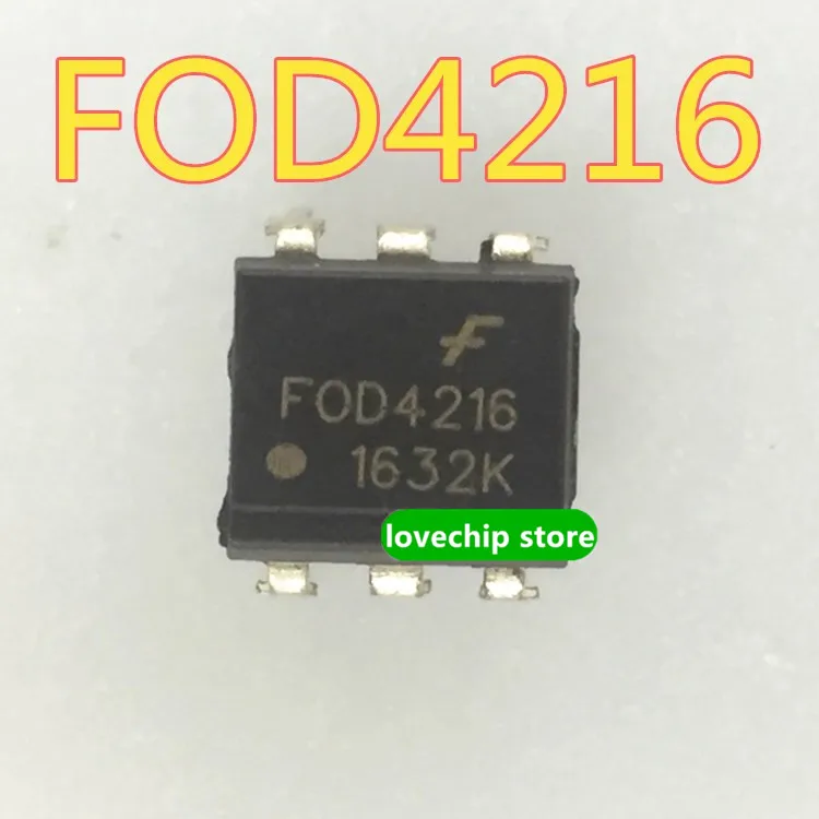 New original FOD4216 DIP6 straight plug optocoupler thyristor spot straight shot