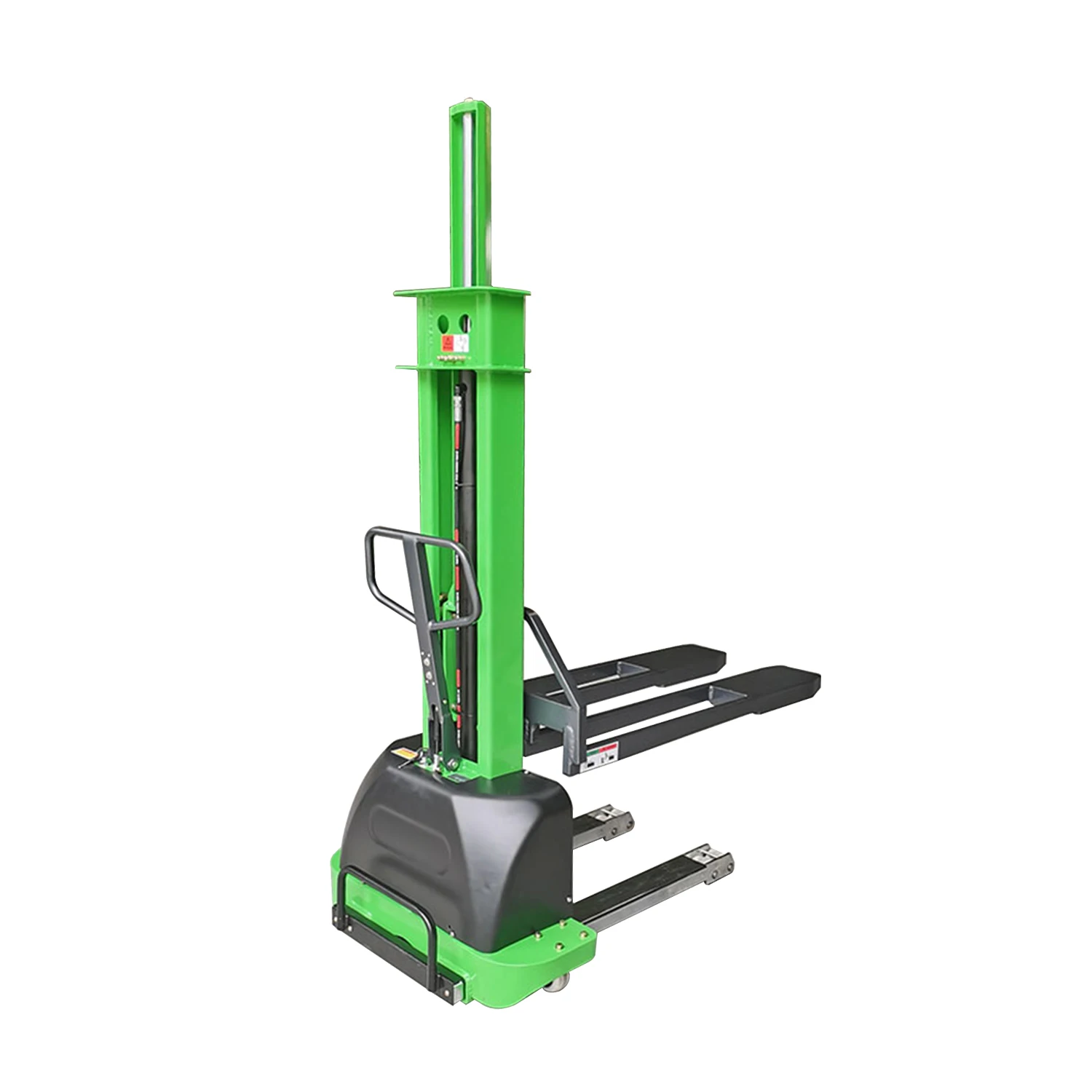 New Design of Electric Stacker Cross-leg Self-loading Stacker 1T