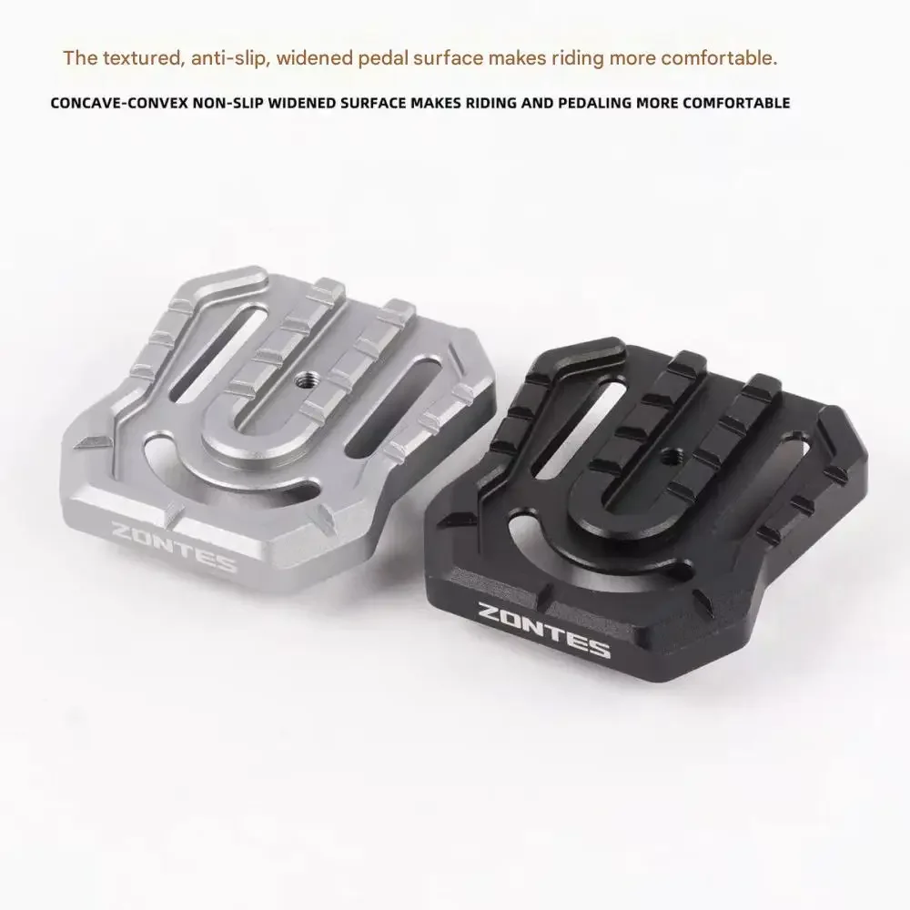Suitable for ZONTES 703F modified pedals, enlarged anti-slip pedals, widened ZT703-F pull ADV left and right pedals
