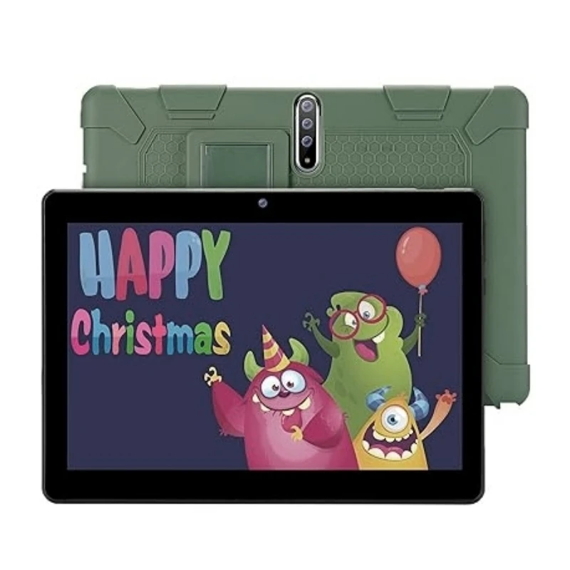 Geschenkst änder Silikon 10,1 Zoll z80 Android 9,0 Telefonanruf Kinder Tablet RAM 2GB ROM 32GB A53 1,5 GHz Quad Core MTK6737 Dual-Kamera