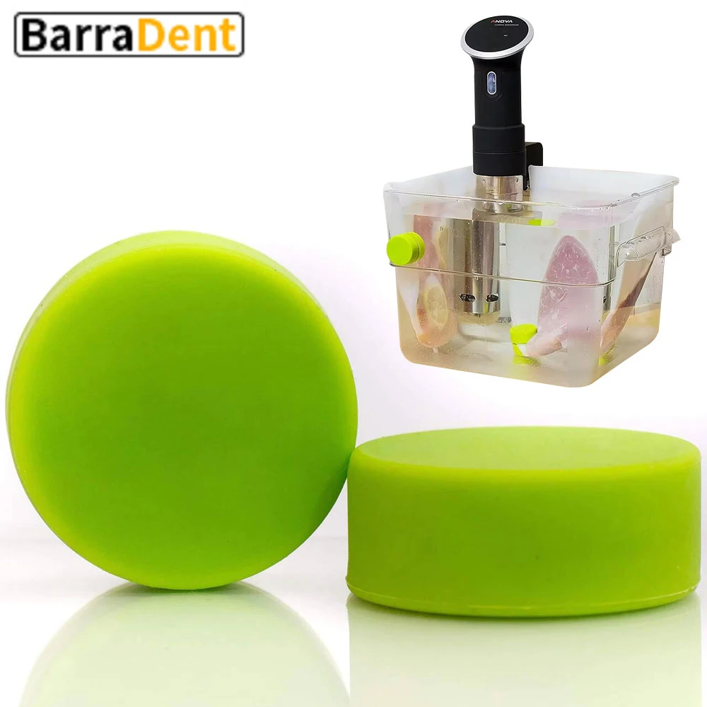 2 قطعة مغناطيس السيليكون المرجح Sous Vide يحافظ على أكياس الطعام مغمورة بالكامل ويمنع الأكياس العائمة من الفولاذ المقاوم للصدأ والطعام #1