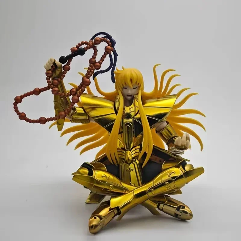 

В наличии MST Модель Saint Seiya Myth Cloth EX Virgo Asmita The Lost Canvas Gold Saint Knights of Zodiac Аниме Металлическая Броня Игрушка