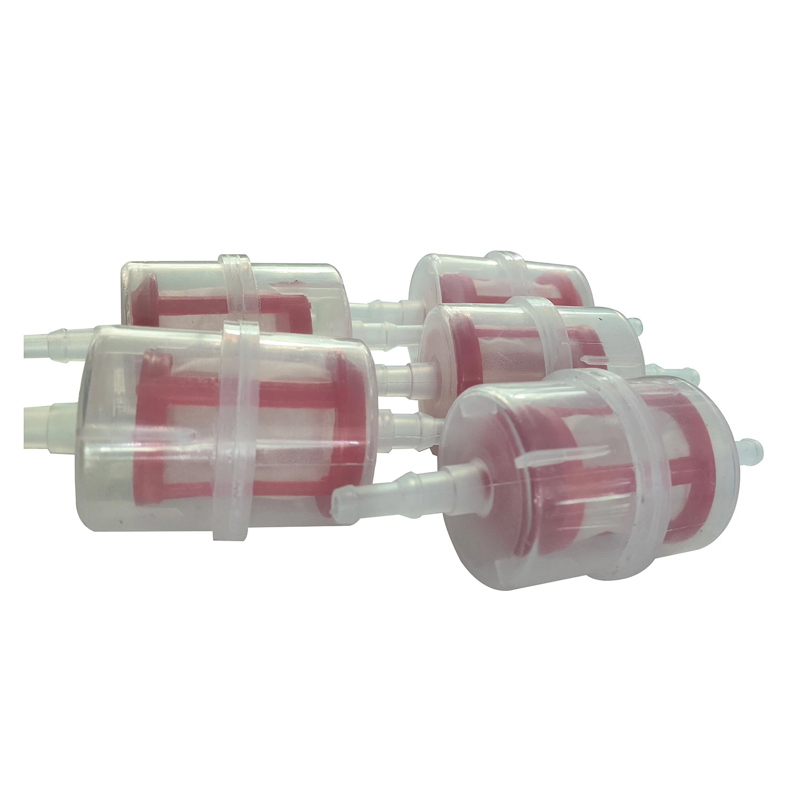 5PCS Inline Fuel Filter Small For Wide Range Diesel Vehicles Machines Appliances Universal 6mm/8mm Pipes Diesel Fuel Filters