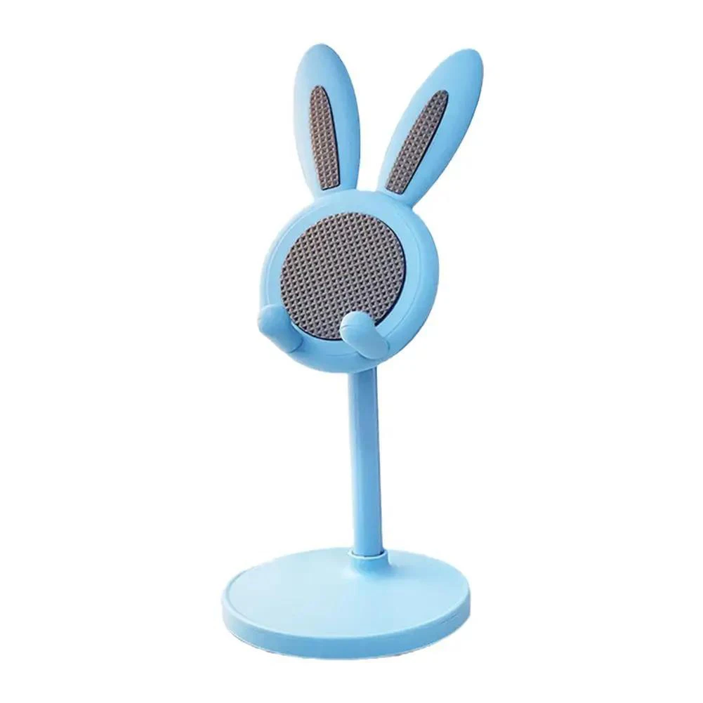 Versenkbare rosa schöne Kaninchen Handy Halter Ständer für iPhone Samsung verstellbare Handy Halter Ständer Tablets Halterung
