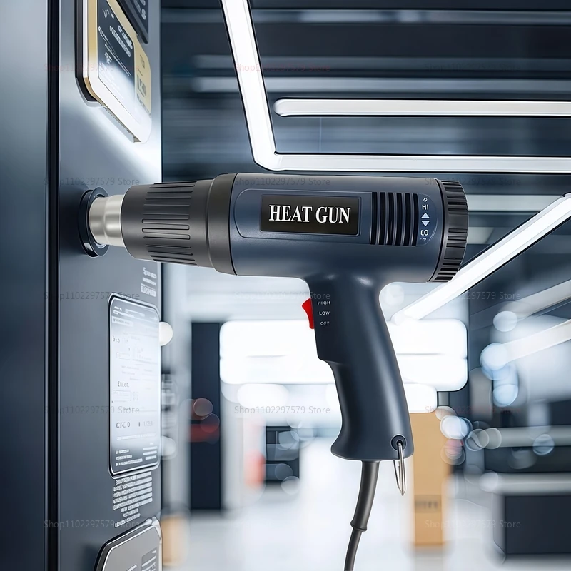 Промышленный тепловой пистолет - многоцелевой осушитель горячего воздуха для пайки, термоусадочной упаковки, удаления краски и поделок своими руками