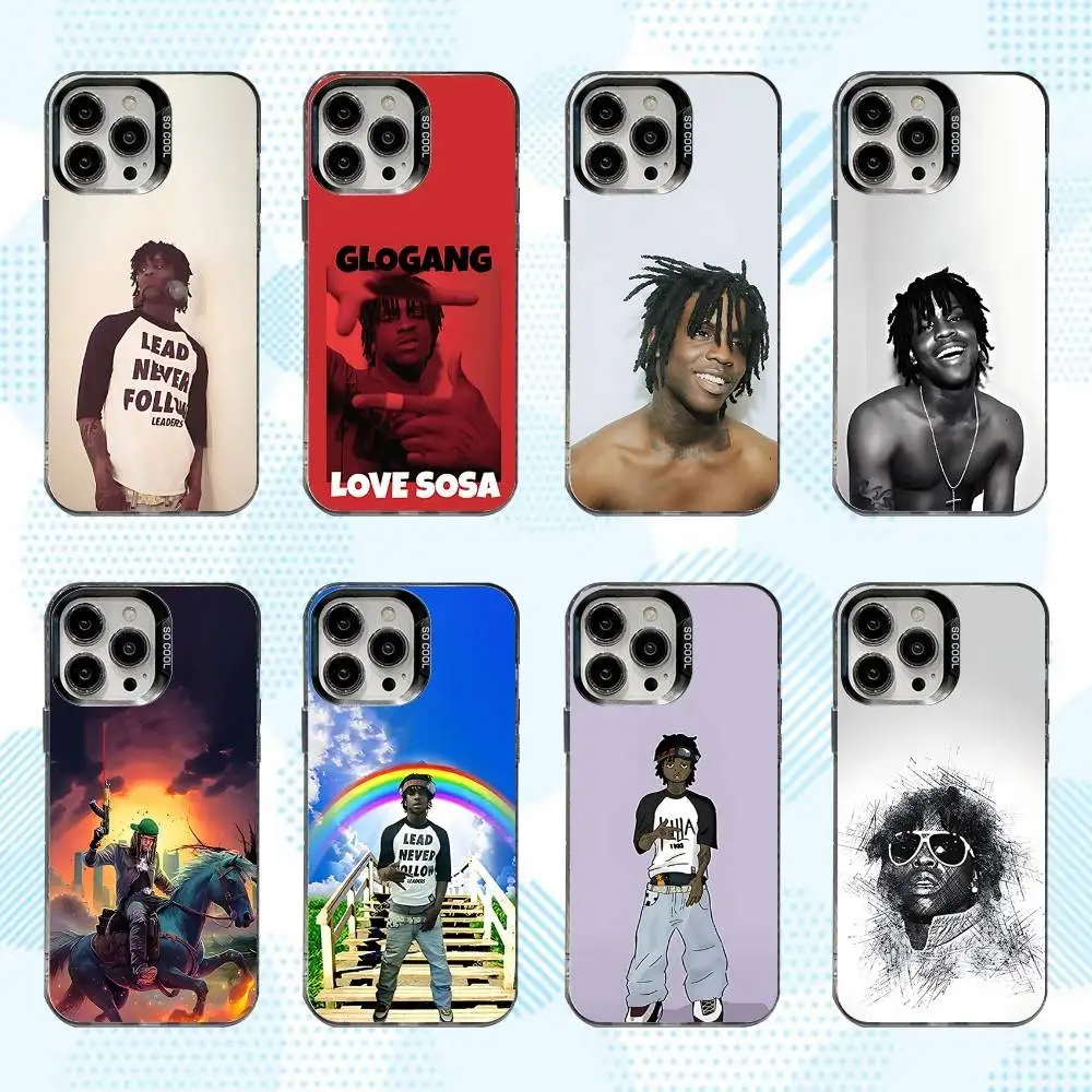 حافظة هاتف C-Chief تعالى Keef لهاتف iPhone 16,15,14,13,12,11,Mini,Pro,SE,MAX غطاء أبيض غير لامع مقاوم للصدمات