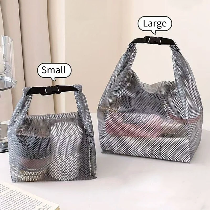Wasserdichte Kosmetik-Aufbewahrungstasche mit Schnalle, tragbarer Badebekleidungs-Organizer für Fitness, Reisen, Schwimmen, Driften, Outdoor-Sport – Detail 6