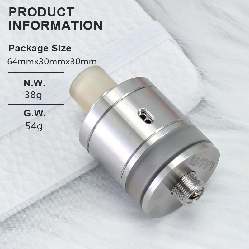SXK Nextiny Style RDA Vape Ware Mods SS316 22 PSU 510 atomizer tank for coils & atomizers - gallery image 3