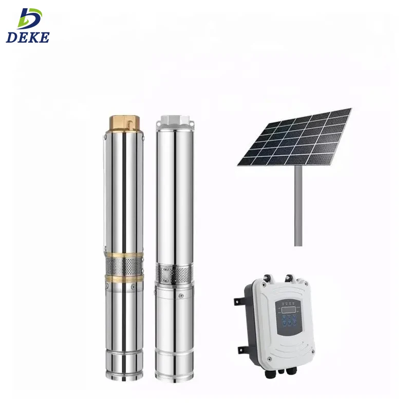 High Speed Dc Solar Borehole Pumps High Efficiency Water Pump Centrifugal Submersible Deep Well Pump