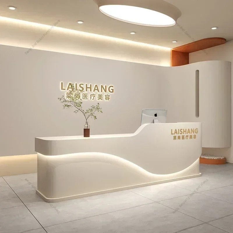 9Opening Ceremony Furniture For Various Service Establishments - Reception Desks For Beauty Salons, Hair Salons, Clothing Shops