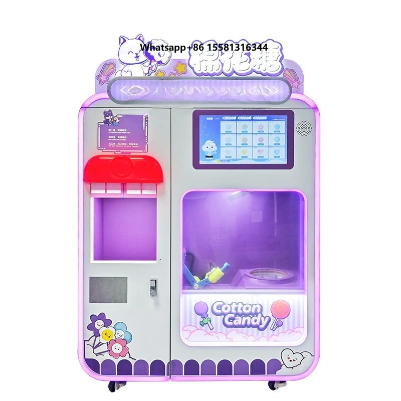 Fully Automatic Amusement  Candy Vending Machine CE ROHS Certified 300-600 Capacity 22-inch Touch Screen ADA Compliant SDK