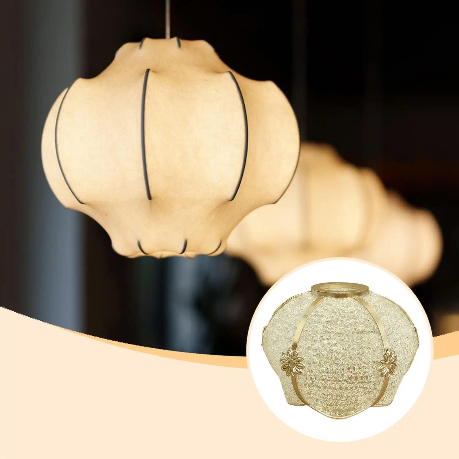 Pendant Light Cage Desk Lamp E27 Lamp Shade for Restaurant Dining Room Party