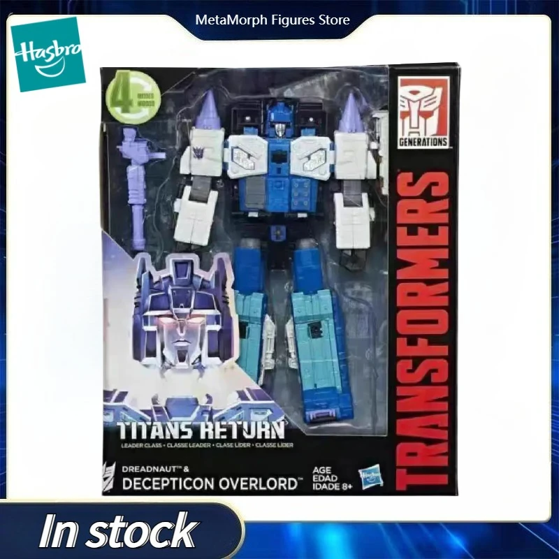 Giocattoli Transformers originali di Hasbro GENERATIONS TITANS RETURN DREADNAUT DECEPTICON OVERLORD Collezione di giocattoli con personaggi anime