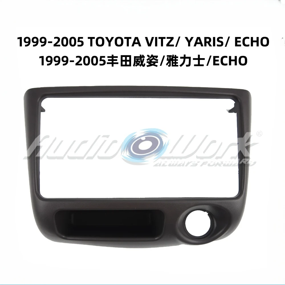 

7-дюймовый автомобильный мультимедийный плеер, рамка для авторадио, Android-радио, панель приборной панели, комплект навигационной рамки для TOYOTA VITZ YARIS ECHO