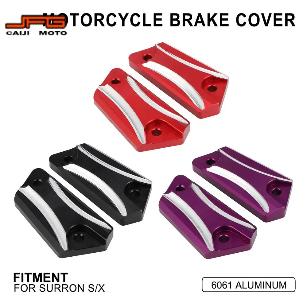 

For Sur-Ron SURRON Light Bee S/X Motorcycle Brake Pump Guard Fluid Tank Oil Cup Reservoir Cover Protection Electric Dirt Bike