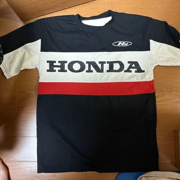 

Honda 2025, новая горячая летняя модная свободная футболка, дышащая летняя высококачественная модная брендовая гоночная футболка, мужской костюм с коротким рукавом и принтом