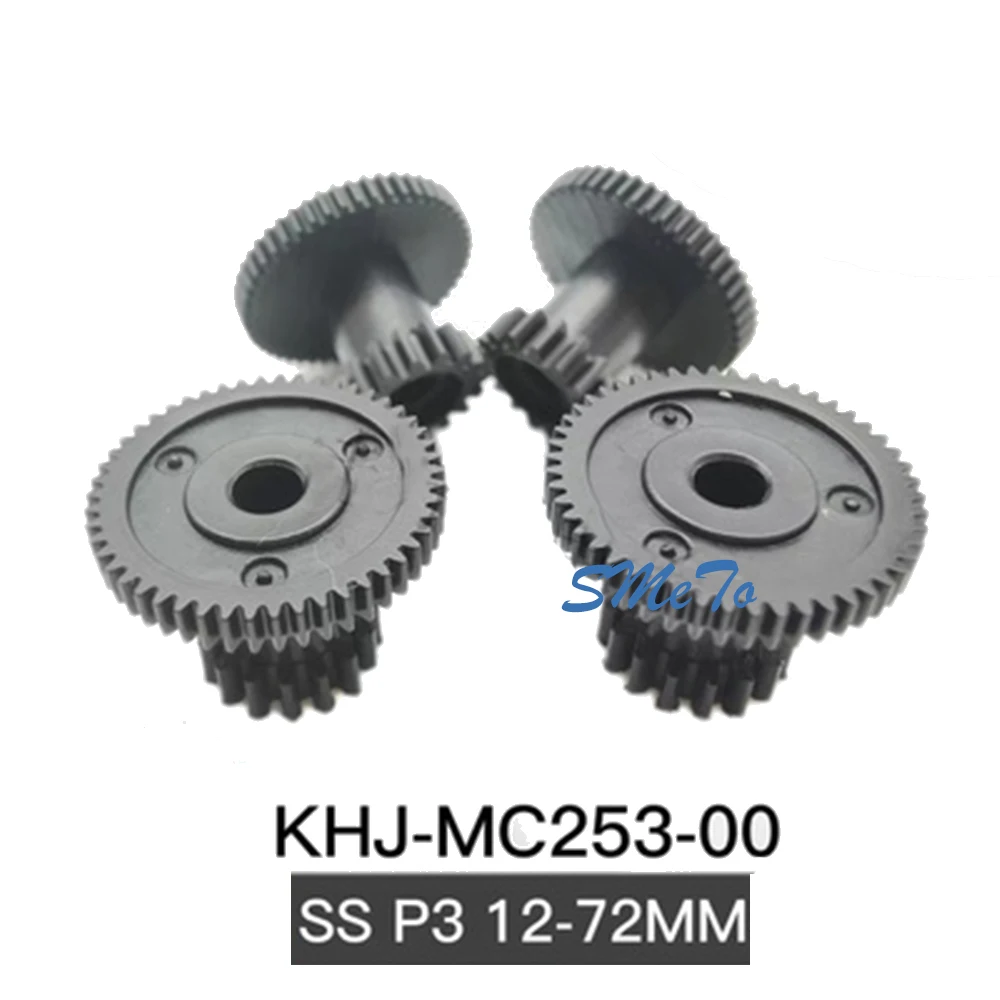 1pcs SS12-72mm SS12MM-24MM Universal เกียร์ KHJ-MC251-00-252 253 254 256 สําหรับ YS12/24 Eelectornic Feeder เกียร์