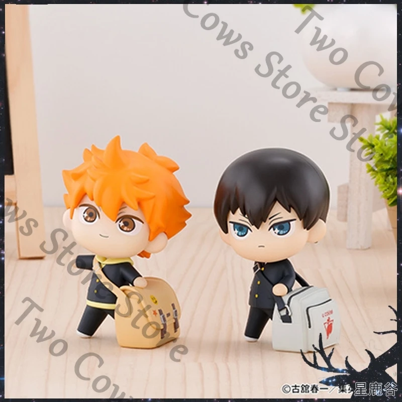 

Подлинный Хайкю!! Shoyo Hinata Tobio Кагеяма аниме Q версия ПВХ куклы игрушки гаражные наборы куклы косплей мультфильм подарок