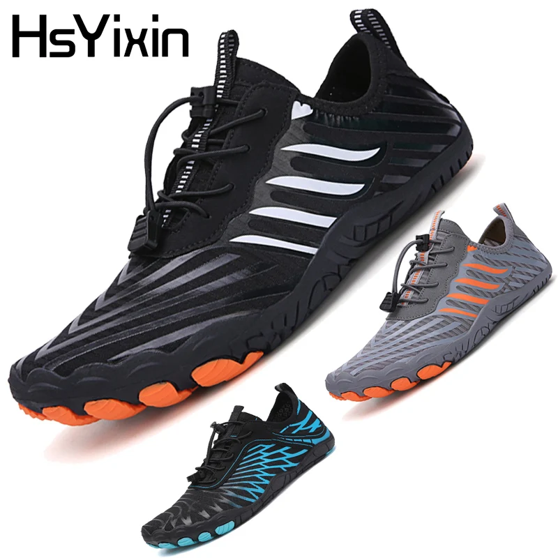 

water shoes gym indoor sports shoes men's gym shoes home fitness treadmill barefoot training shoes fishing shoes Aqua shoes