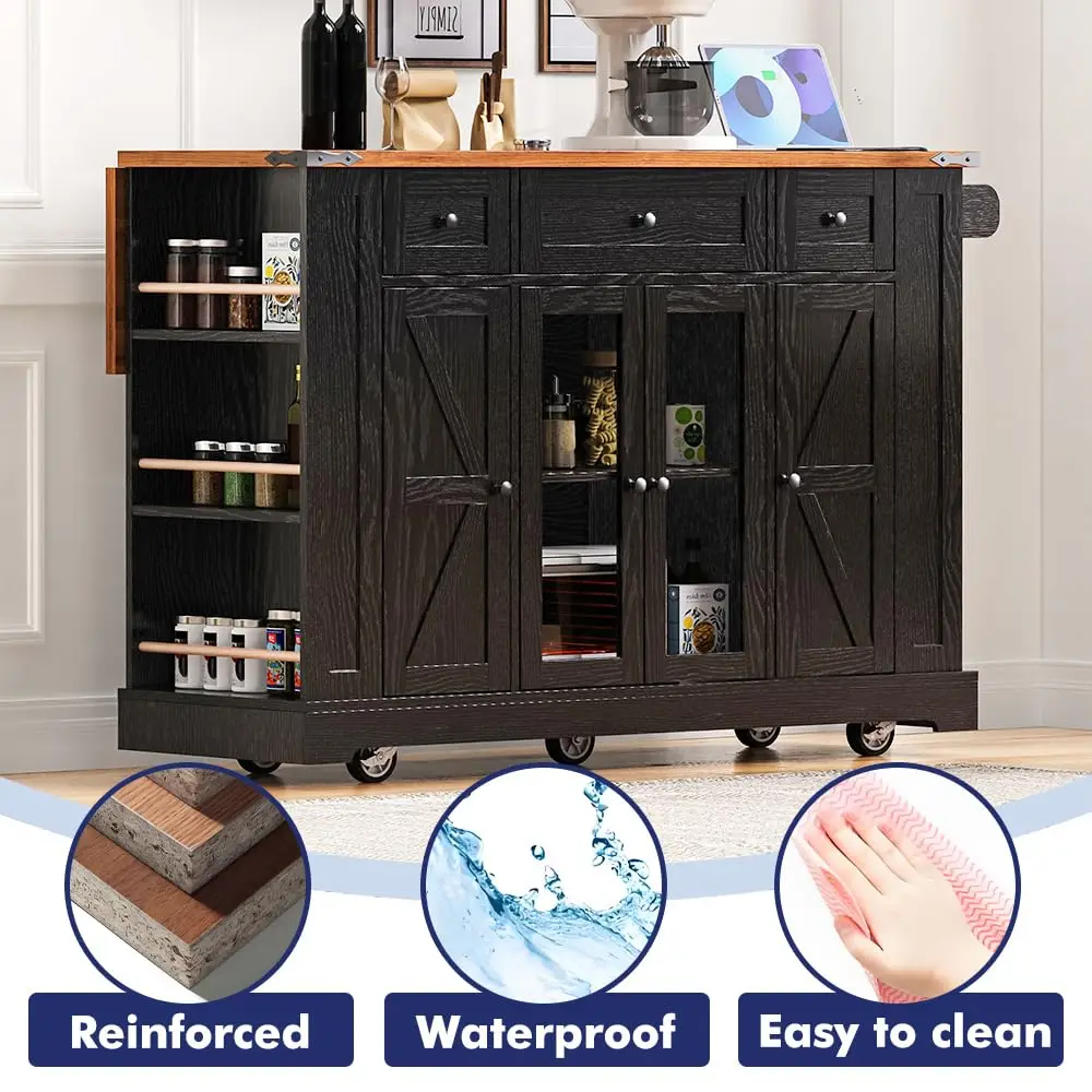 Thumbnail 4 - #5 Trending Kitchen Island Carts Right Now
