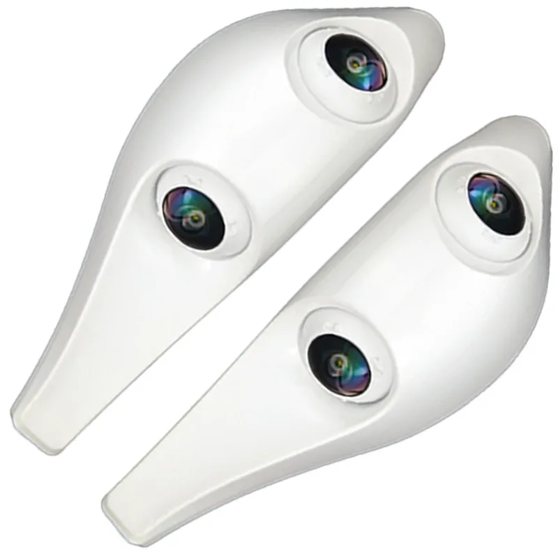 Front and rear integrated dual lens AHD high definition 1080P night vision electronic rearview mirror camera