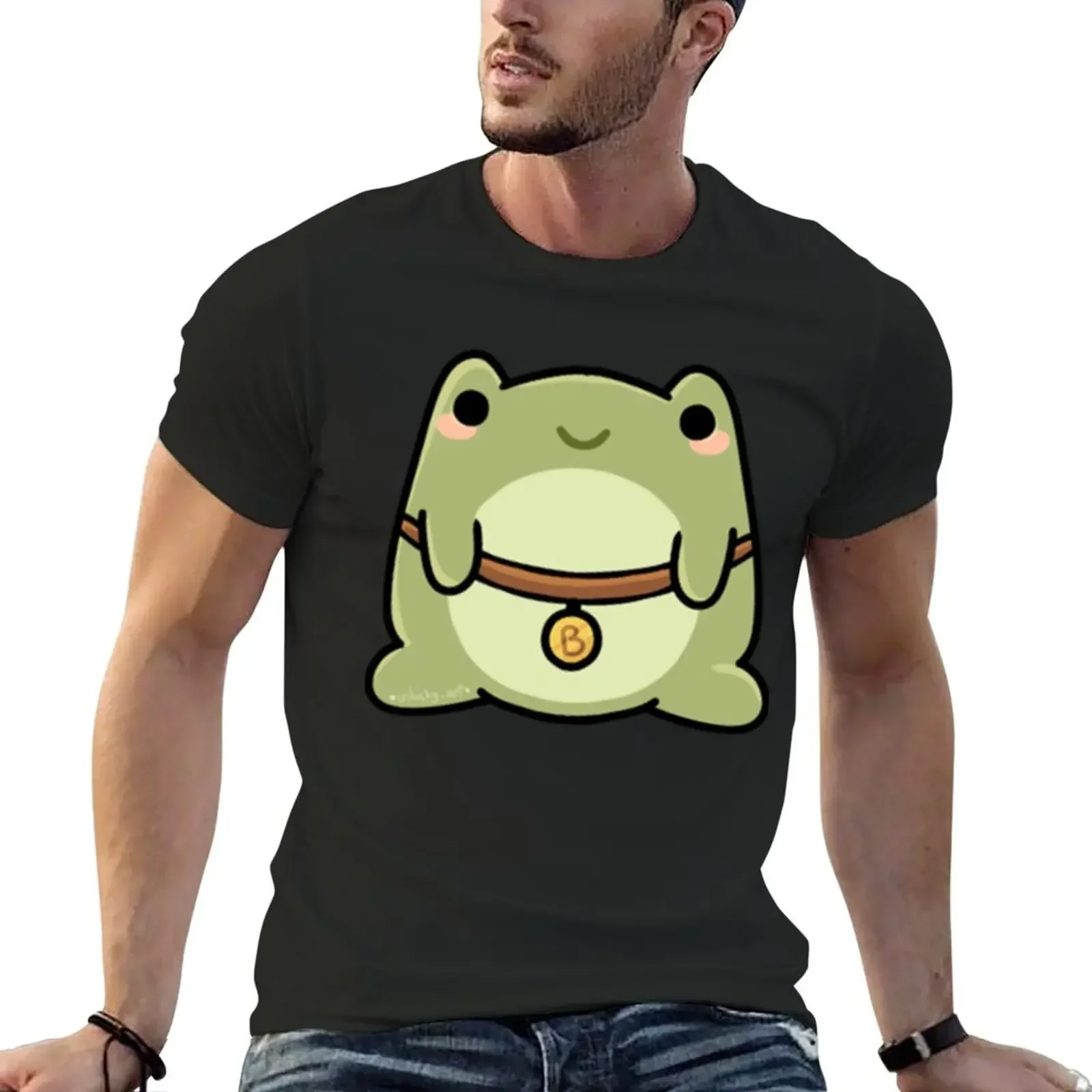 Boggy The Frog T-Shirt anime stuff oversized t shirt mens t shirt