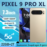 Android 15 Global Version Smartphone 9 Pro XL 7.3 FHD 22G 2TB 8800mAh 5G Network Snapdragon 8 Gen4 Original Unlocked Pixel Phone