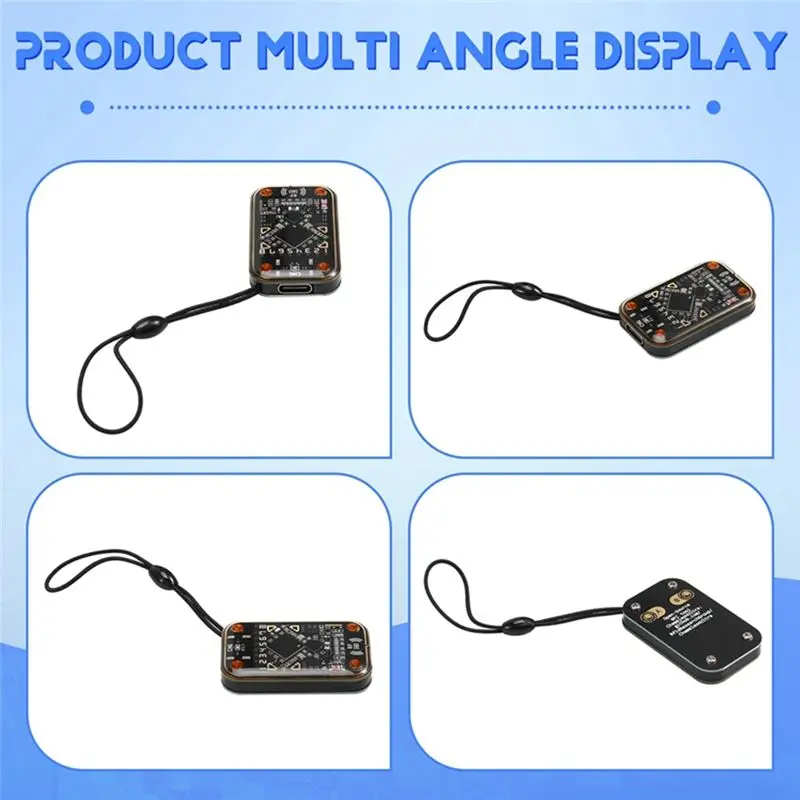 ABZZ-RFID Smart Chip Reader+5200/8268 Keychain Chameleon Ultra Contactless Smart Card Emulator 125Khz 13.56Mhz Badge Decode