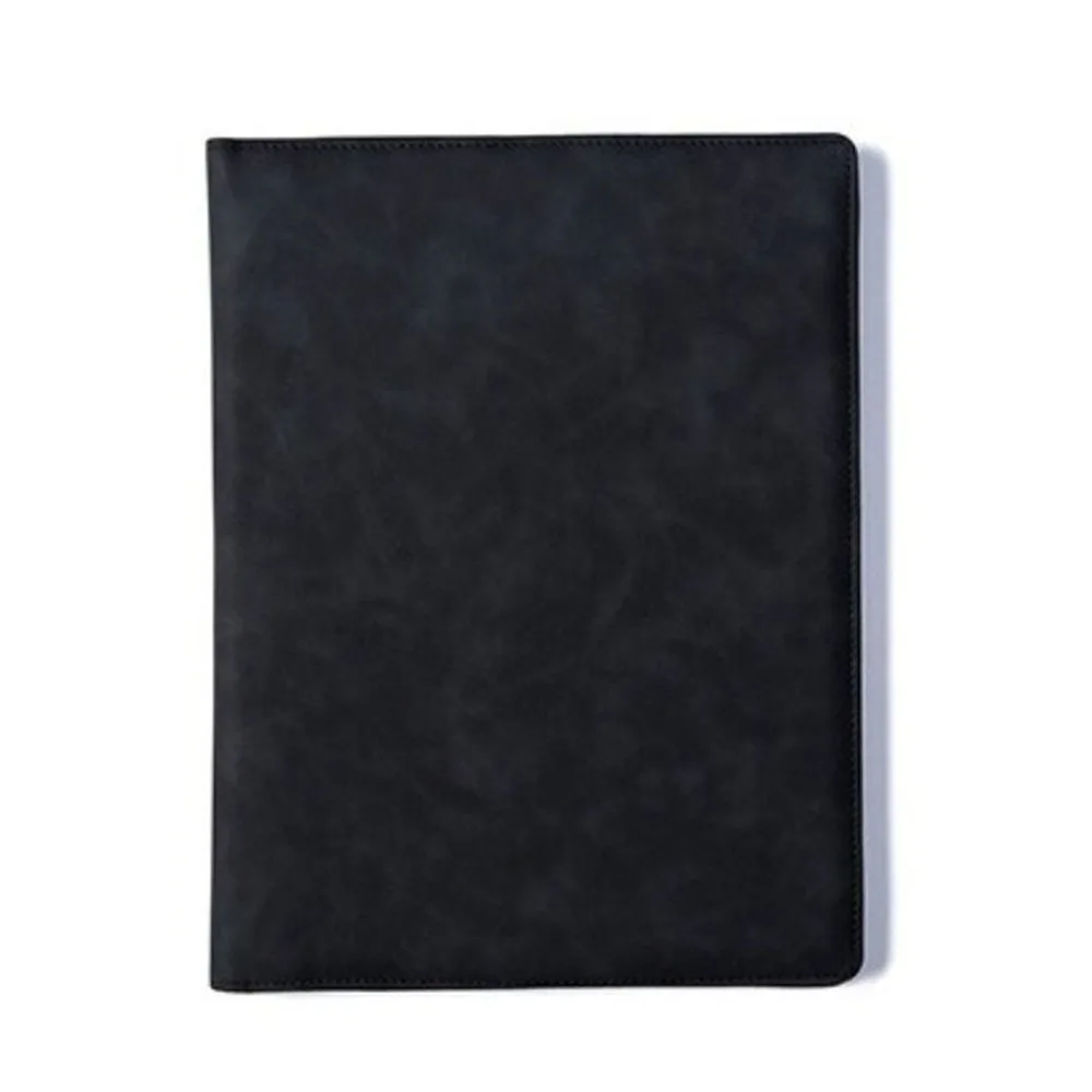 

A4 Leather Clip Board Conference Folder File Storage Multifunctional Business Stationery Folder Vintage Data Book