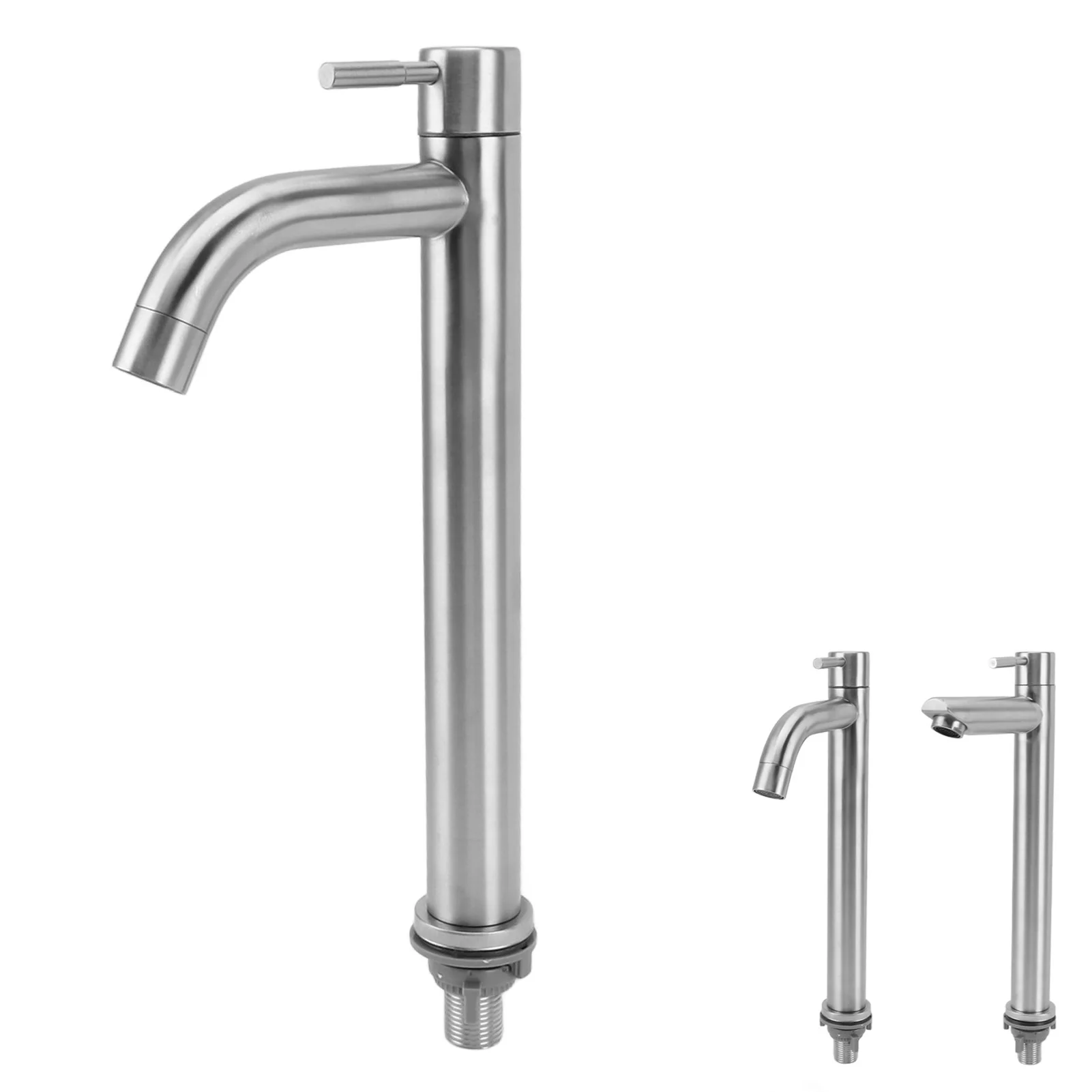 

Смеситель для холодной воды, кран для холодной воды, одинарный кухонный смеситель для холодной воды, однорычажный смеситель для ванной комнаты из нержавеющей стали для дома и квартиры