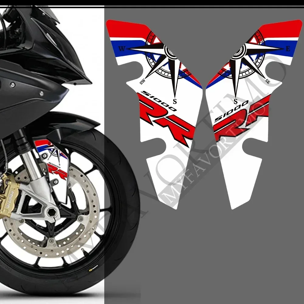 

For BMW S1000RR S 1000 RR S1000 Motorcycle Fairing Front Fender 2009 - 2018 Stickers Protector Tank Pad Knee