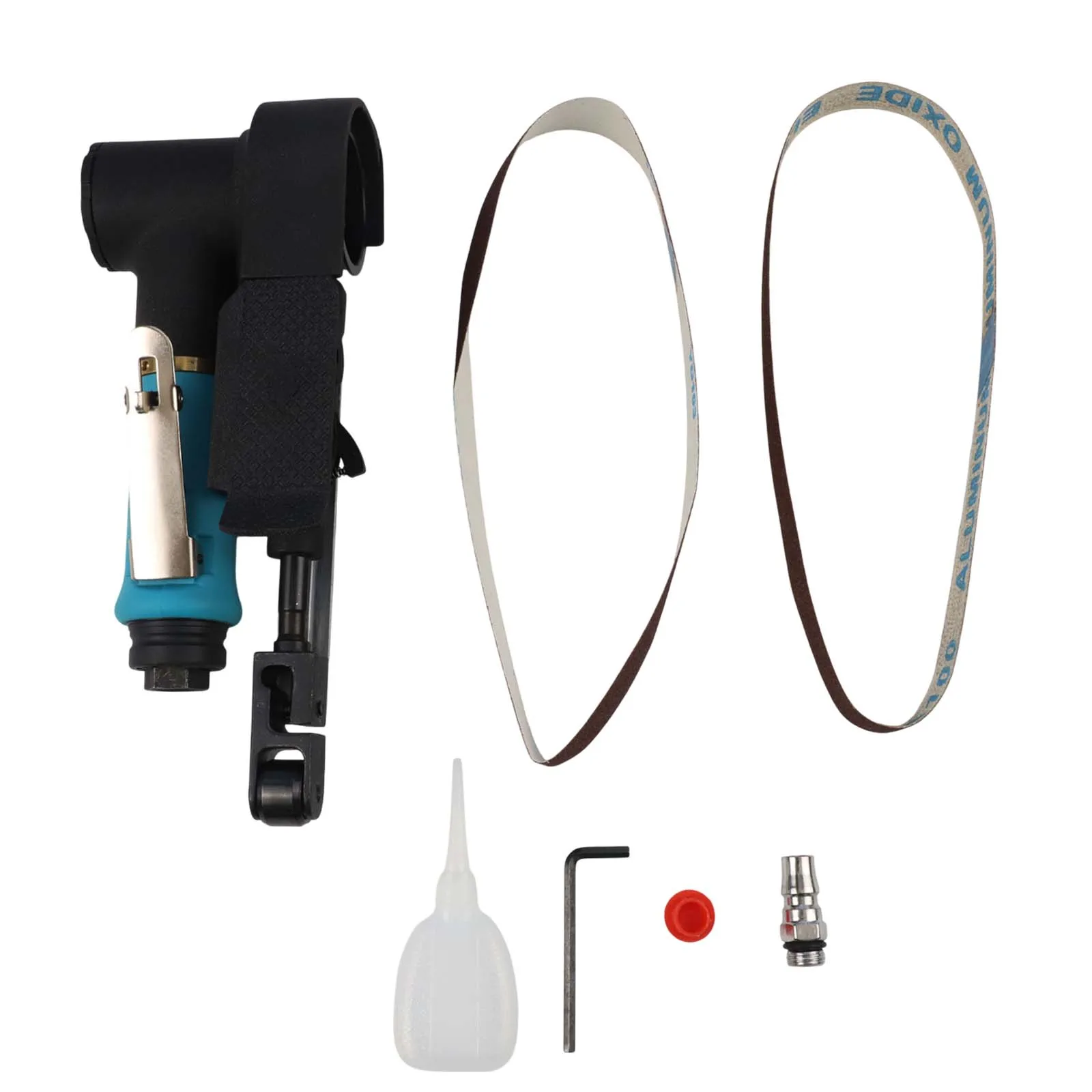 

20 x 520mm Air Belt Sander Pneumatic Machine 16000rpm for Grinding Polishing and Coating Removal with Quick Belt Change
