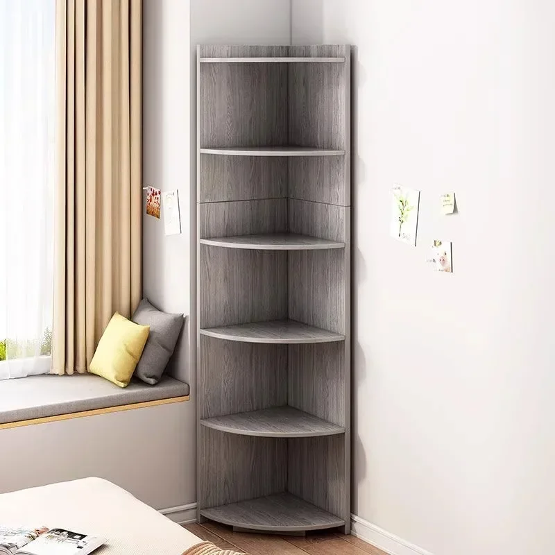 

Bookcase Corner Cabinet Floor To Floor Corner Corner Triangular Shelf Bedroom Living Room Corner Storage Shelf Bookshelf