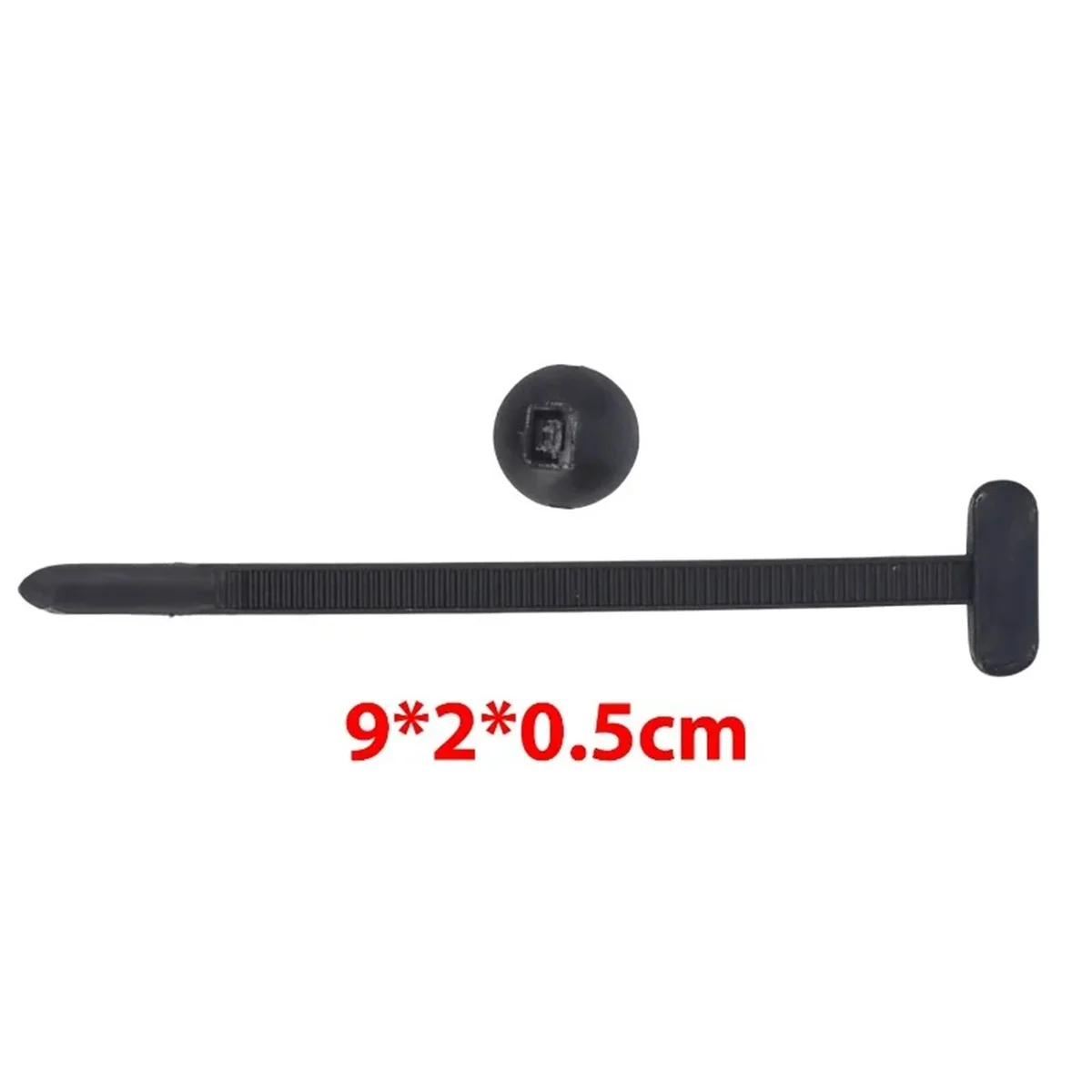 Plastic Straps Universal Nylon Buckle Cable Tie Buckle Fixed Through The Core Nail Mudguard Fender Inner Lining Trunk Industrial