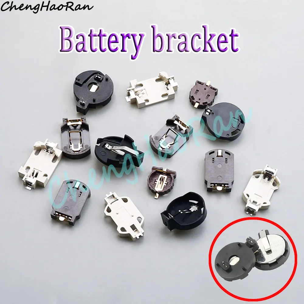 10 sztuk CR2025 CR2032 CR2450 Patch Battery Holde Coin Battery Socket Case Holder Cell Button 3V SMT Battery Holder Replace Parts