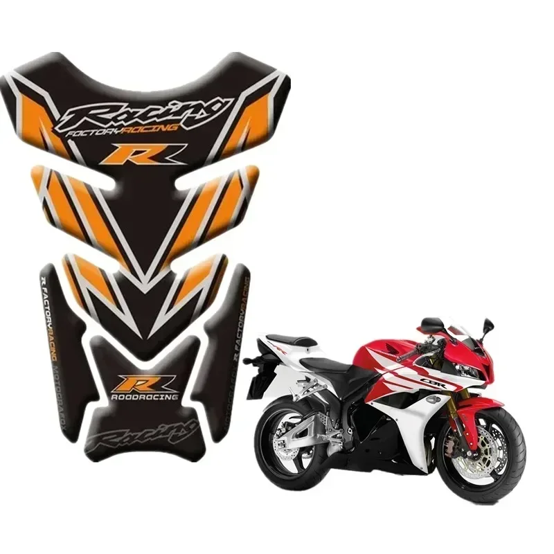 

For Honda CBR 600 900 1000 RR Motorcycle Motor Tank Pad Protector 3D Gel Sticker Decal CBR600RR CBR900RR CBR1000RR - 1