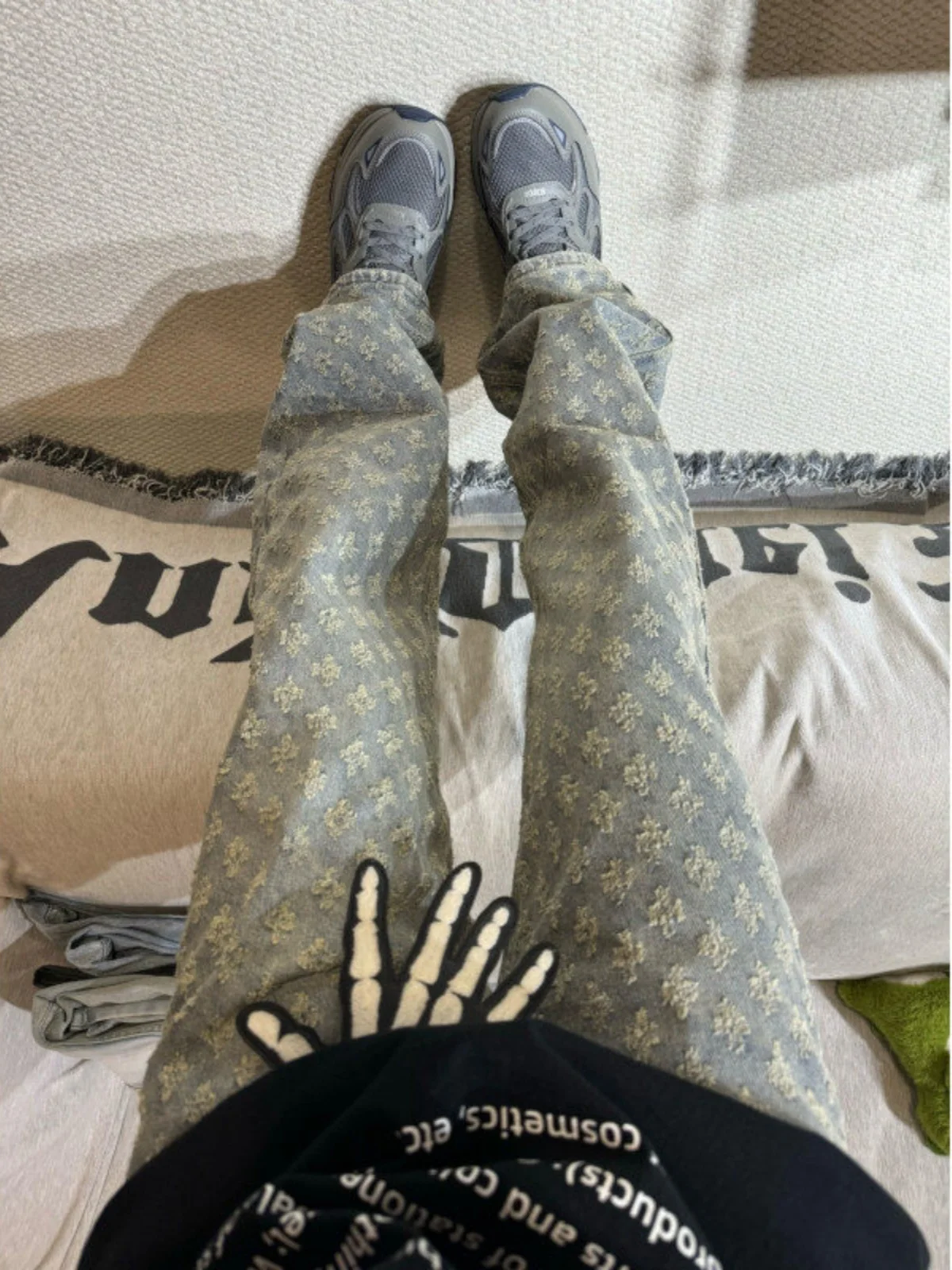 

Джинсы Waed Denim мужские, зауженные, прямые, с высокой талией, удлиненные, с легким расклешением, осенне-зимняя модная молодежная одежда