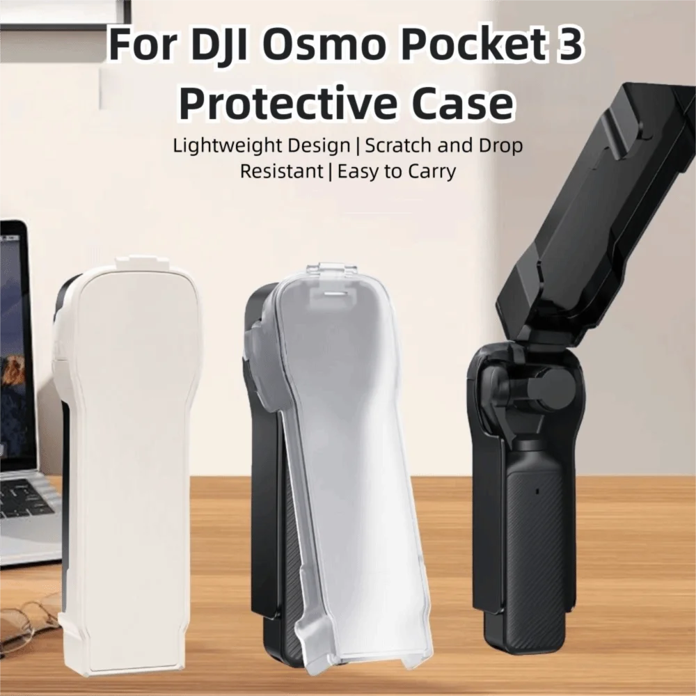 New Anti-fall Protective Case Shockproof Accessories Camera Lens Screen Protector Full Coverage Flip Cover for DJI Osmo Pocket 3