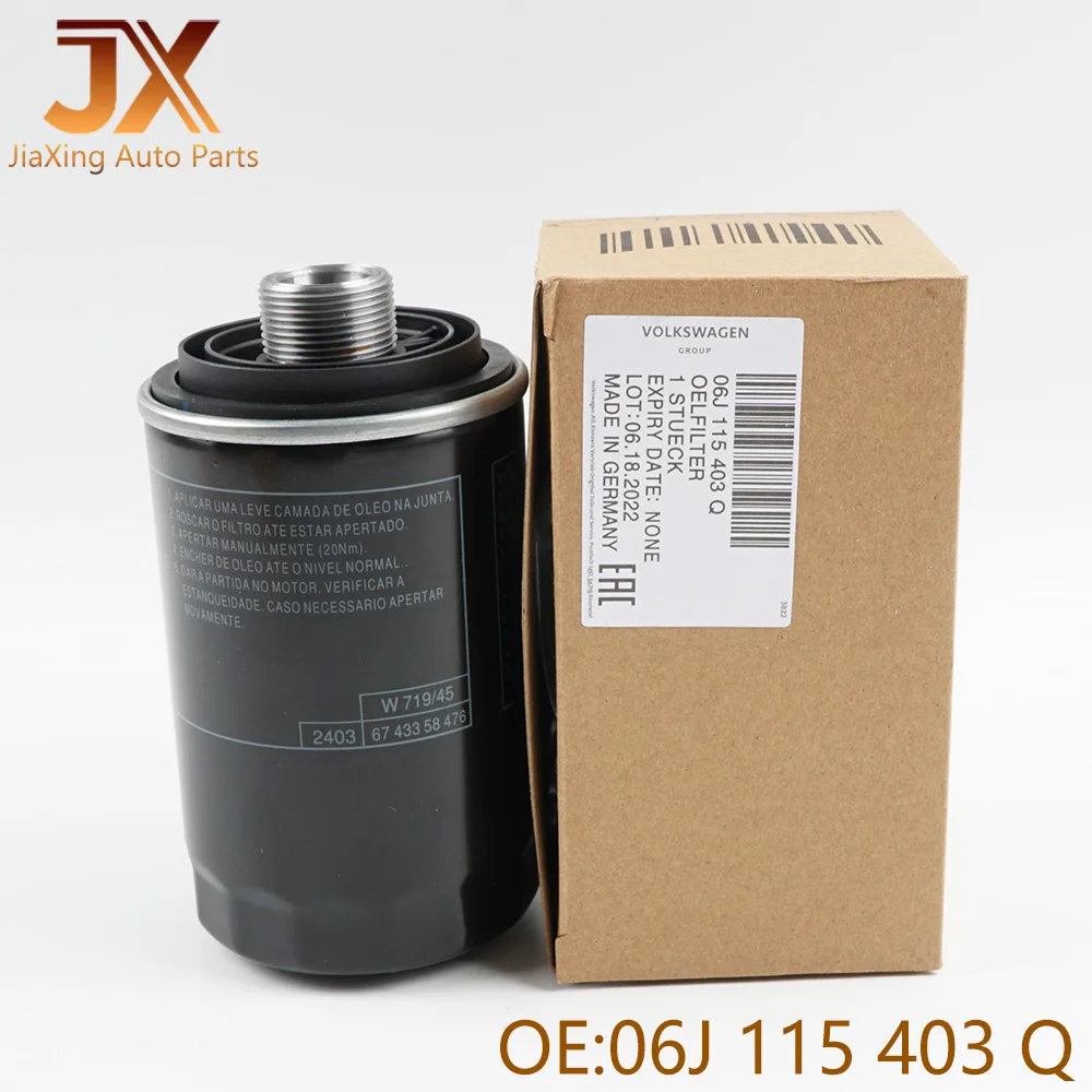 06J115403C 06J115403J 06J115403Q Oil Filter For VW Beetle CC Jetta Golf Passat Tiguan AUDI A4 A6 Q5 A3 TT 06J115561B