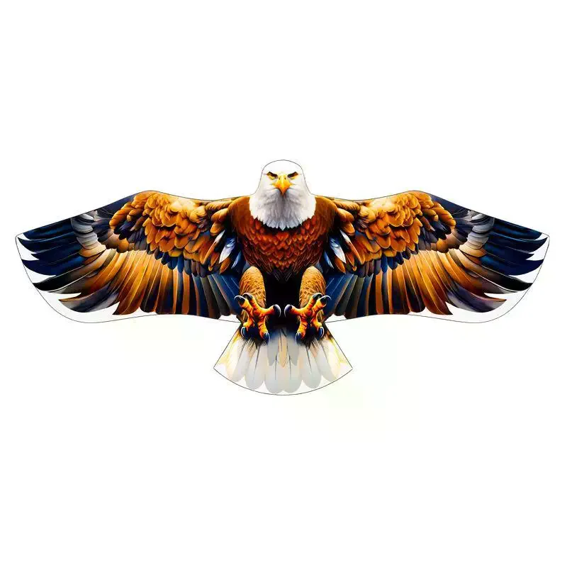 

Large Realistic Eagle Kite Waterproof Thick Fabric Reinforced Support Rods Suitable for Kids Adults Outdoor Flying