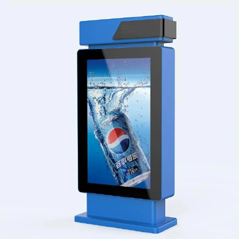 Outdoor Waterproof Digital Signage and Displays LCD Freestanding Bus Station Advertising Billboard Screen Touch Kiosk SDK