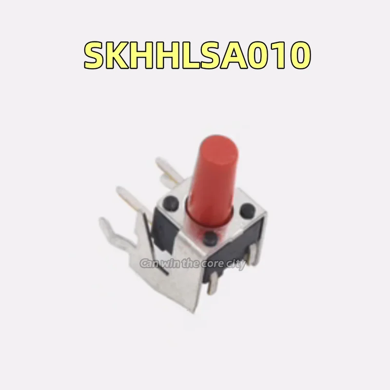 10 Pieces SKHHLSA010 Import light touch button switch 6 * 6 * 9.5 side press with bracket 2 feet Japan ALPS spot